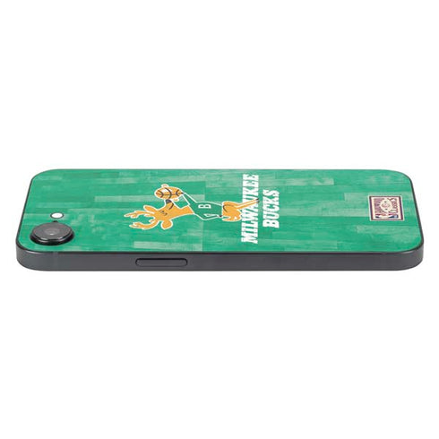NBA Milwaukee Bucks Hardwood Classics iPhone 16e Skin